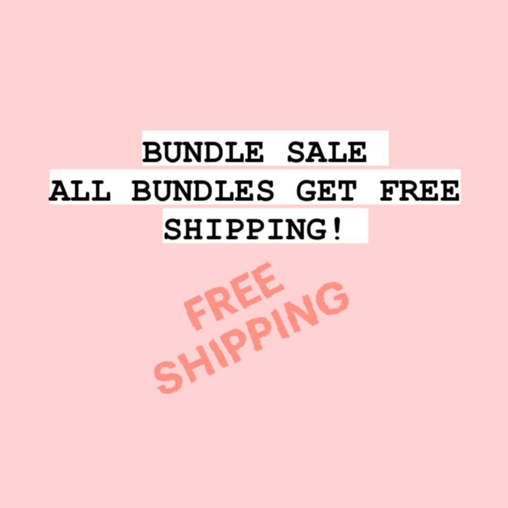 FREE SHIPPING ON BUNDLES